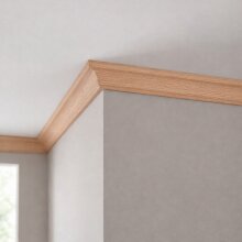 Deckenleiste FK-GS25-RBU-10M – 20 mm x 22, Buche, roh, 10 m