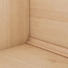 Hohlkehlleiste FK-HO14, Breite: 14 mm, Höhe: 14 mm,  Holzart: Massivholz