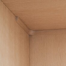 Hohlkehlleiste FK-HO25, Breite: 25 mm, Höhe: 25 mm,  Holzart: Massivholz