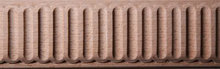 Schnitzleiste Massivholz 50 x 7 mm, Buche roh