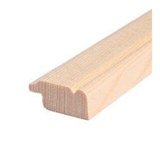 Rahmenleiste FK-RL6, Breite: 25 mm, Höhe: 11 mm,  Holzart: Massivholz