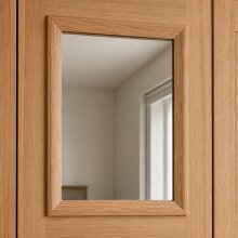 Rahmenleiste FK-RL12, Breite: 58 mm, Höhe: 35 mm,  Holzart: Massivholz