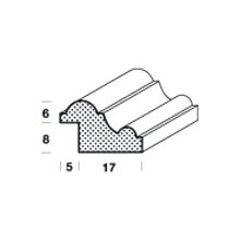 Falzleiste FK-GSF22, Breite: 22 mm, Höhe: 14 mm,...