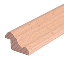 Falzleiste Massivholz 22 x 14 mm Eiche