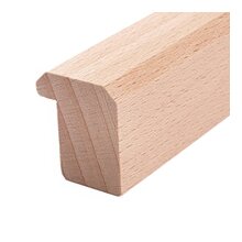 Falzleiste FK-FK2017-RBU-M – 23 x 20 mm, Buche, roh