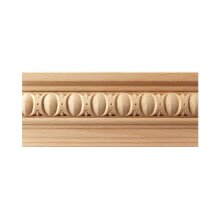 Kranzleiste 78 x 22 mm, Buche roh Länge 2440 mm