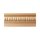 Kranzleiste 78 x 22 mm, Buche roh Länge 2440 mm