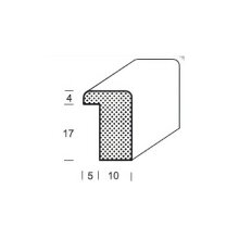 Falzleiste FK-FN1517-RFI-M – 21 x 20 mm, Fichte, roh