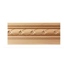 Kranzleiste 78 x 22 mm, Buche roh Länge 2440 mm