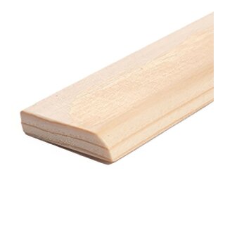 Profilleiste FK-LB27, Breite: 6 mm, Höhe: 27 mm,  Holzart: Massivholz