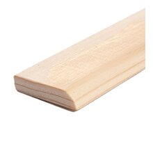 Profilleiste FK-LB27, Breite: 6 mm, Höhe: 27 mm,  Holzart: Massivholz