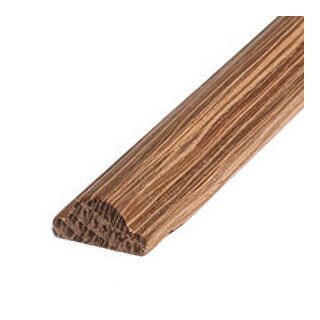 Profilleiste FK-P010A, Breite: 10 mm, Höhe: 5 mm,  Holzart: Massivholz