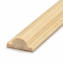 Profilleiste FK-P010A-RFI-M – 10 x 5 mm, Fichte, roh