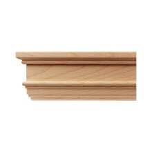 Kranzleiste 78 x 22 mm, Buche roh Länge 2440 mm