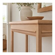 Kranzleiste 78 x 22 mm, Buche roh Länge 2440 mm