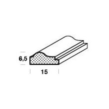 Profilleiste FK-P015C-REI-M – 15 mm x 6, Eiche, roh