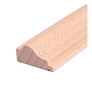Profilleiste FK-P020A-RBU-M – 20 mm x 9, Buche, roh, 10 m