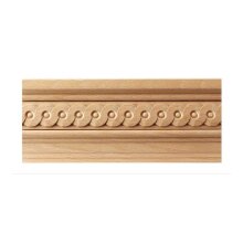 Kranzleiste 78 x 22 mm, Buche roh Länge 2440 mm