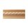 Kranzleiste 78 x 22 mm, Buche roh Länge 2440 mm