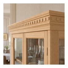 Kranzleiste 78 x 22 mm, Buche roh Länge 2440 mm