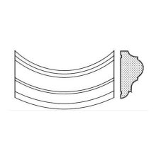 Viertelbogen FK-VB-R80P2814-Buche