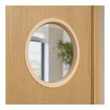 Glasleistenring für Zimmertüren, Profil 1 (1 Paar)