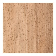 Holzröhre Buche furniert, Länge 310 mm, Wandung 20 mm