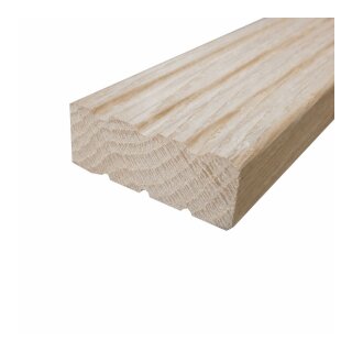 Lisenenprofil FK-LIP1/2, Breite: 50 mm, Höhe: 20 mm,  Holzart: Massivholz