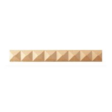Pyramidenleiste 16 x 5 mm, Buche roh Länge 2440 mm