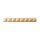 Pyramidenleiste 16 x 5 mm, Buche roh Länge 2440 mm