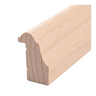 Falzleiste FK-FV23-RBU-ZU2, Breite: 20 mm, Höhe: 30 mm, Holzart: Buche, Oberfläche: roh