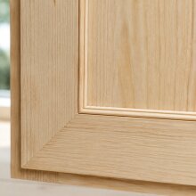 Profilleiste FK-P010A-RFI-ZB2, Breite: 10 mm, Höhe: 5 mm,  Holzart: Fichte, Oberfläche: roh