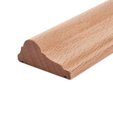Profilleiste Massivholz 36 x 15 mm Buche roh Zuschnitt S