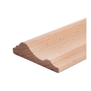 Profilleiste FK-P5514-REI-ZB2, Breite: 55 mm, Höhe: 14 mm, Holzart: Eiche, Oberfläche: roh