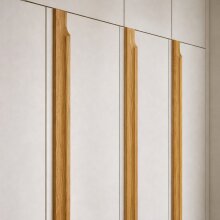 Profilleiste FK-P5514-REI-ZB2, Breite: 55 mm, Höhe: 14 mm, Holzart: Eiche, Oberfläche: roh