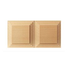 Schnitzleiste 100 x 12 mm, Buche roh Länge 2440 mm
