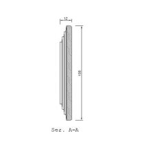 Schnitzleiste 100 x 12 mm, Buche roh Länge 2440 mm