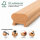 Rechteck-Handlauf mit Nut 45 × 40 mm – FK-HL4540N
