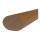 Handlauf Holz omega 43 x 62 mm mit Nut 31 x 7 mm Fichte roh 3000 mm