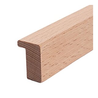 Falzleiste FK-FK1517-RBU-ZB2, Breite: 21 mm, Höhe: 20 mm, Holzart: Buche, Oberfläche: roh