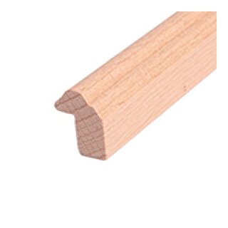 Falzleiste FK-FP8-RFI-ZB2, Breite: 10,5 mm, Höhe: 13 mm, Holzart: Fichte, Oberfläche: roh