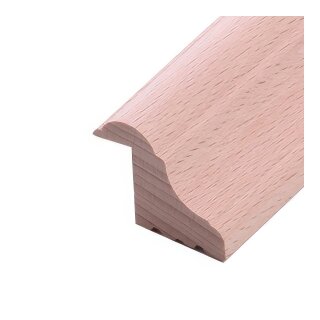 Falzleiste FK-FR17-RBU-ZB2, Breite: 29 mm, Höhe: 23 mm, Holzart: Buche, Oberfläche: roh