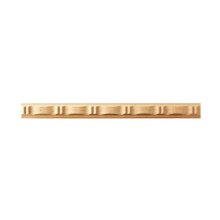 Schnitzleiste 16 x 6 mm, Buche roh Länge 2440 mm