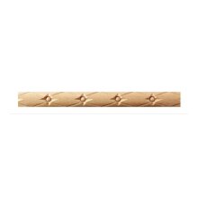 Schnitzleiste 18 x 6 mm, Buche roh Länge 2440 mm