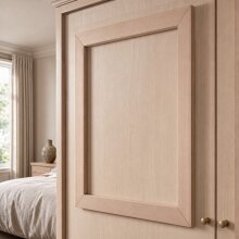 Vierkantleiste FK-AL4421-E, Breite: 44 mm, Höhe: 21 mm,  Holzart: Massivholz