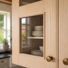 Vierkantleiste FK-AL2218-E, Breite: 22 mm, Höhe: 18 mm,  Holzart: Massivholz